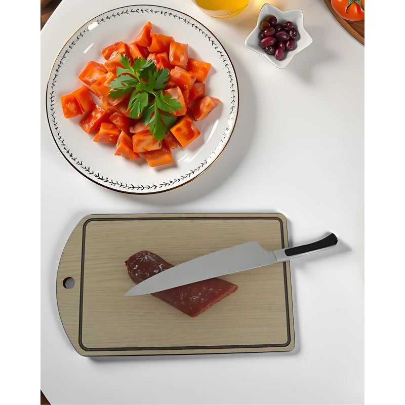 Planche à découper en fibre antibactérienne, 33 ( ⟷ ) x 20 ( ⤢ ) x 1 ( ↕ ) cm, TAGLIO, Hêtre Don Hierro - Mathon - 5