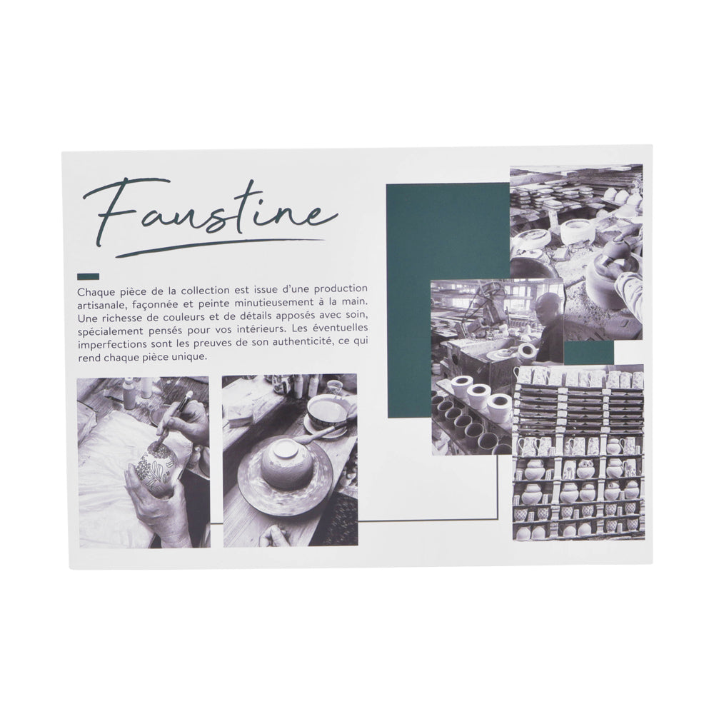 Coffret de 4 mugs Faustine 30 cl Table passion - Mathon - 2