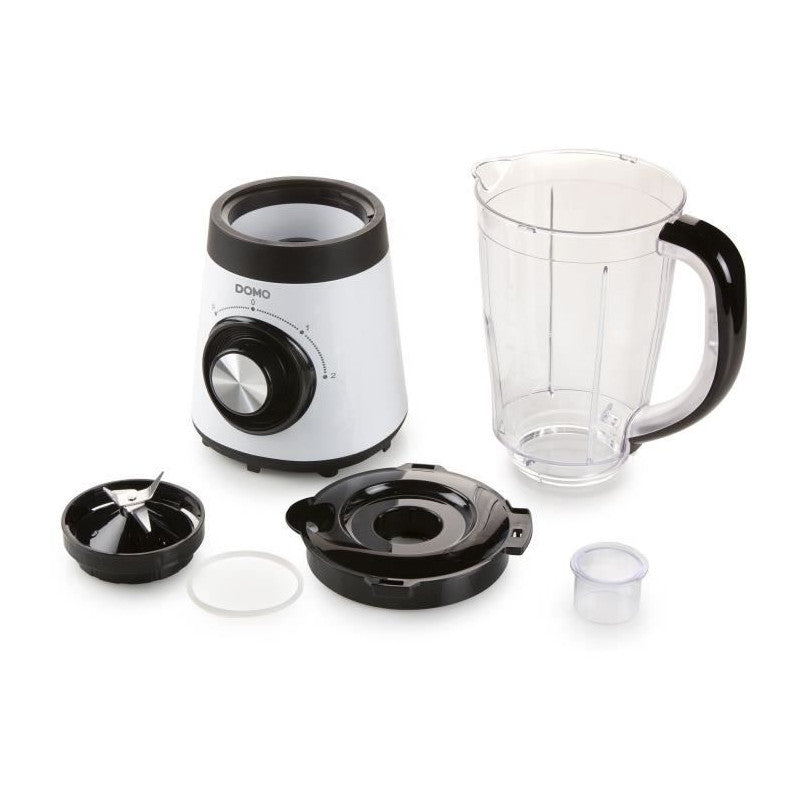 Blender - Mixeur - Domo - Do9203bl - 500 W - Pichet 1,5 L -sans Bpa - Gris Domo - Mathon - 2
