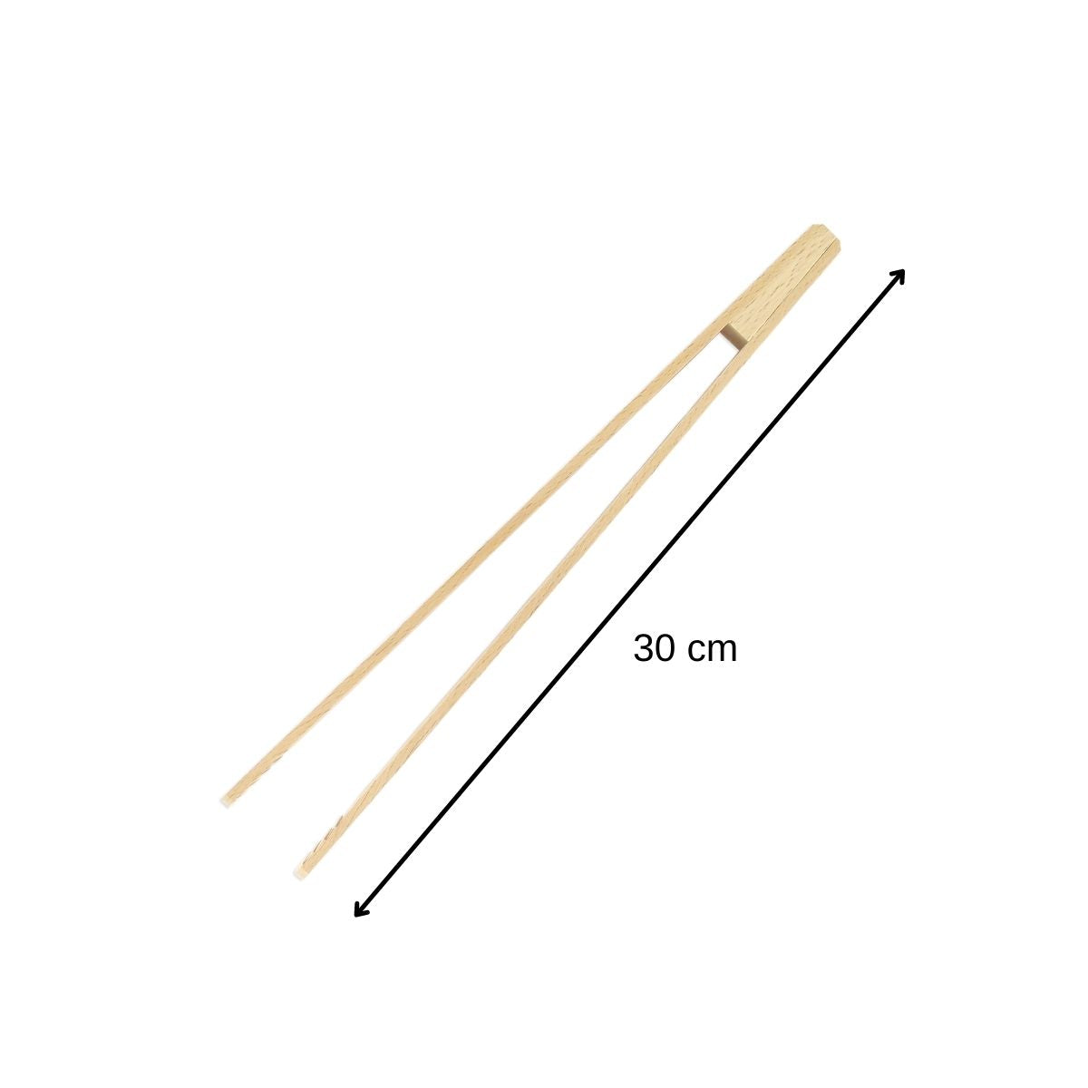 Pince de cuisine en bois 30 cm  Wood Edition Fackelmann - Mathon - 3