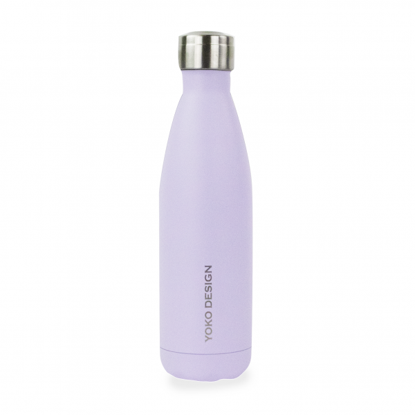 Bouteille isotherme 500 ml Pastel Lavander Mat Yoko® Design - Mathon