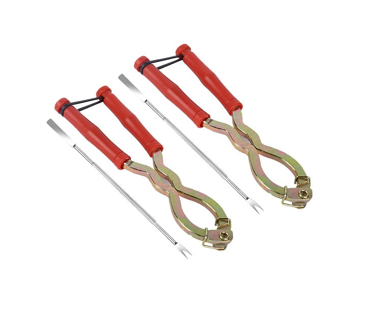 2 Casse Noix et Noisettes en Métal rouge Vendos85 - Mathon