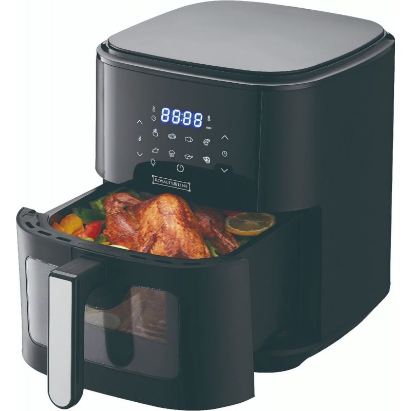 Friteuse à air chaud Air fryer XL 6,5L 1500W Royalty Line RLAF5408 Royalty Line - Mathon - 2