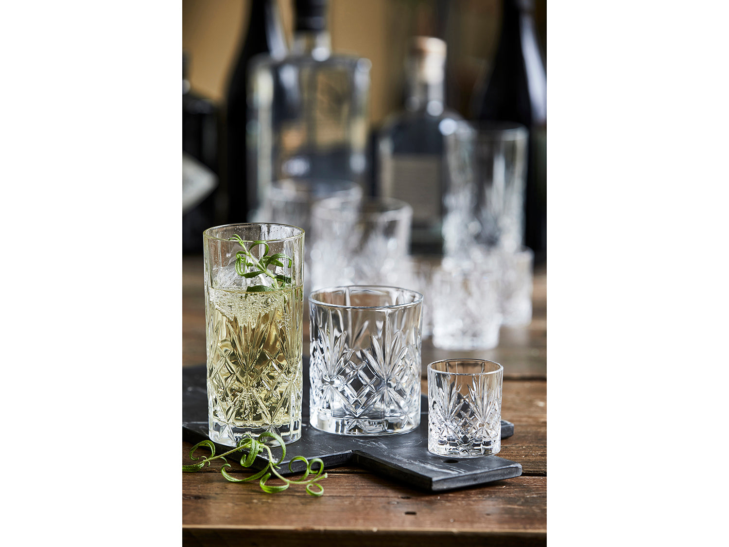 Set de 6 verres à whisky MELODIA Transparent Lyngby Glas - Mathon - 4