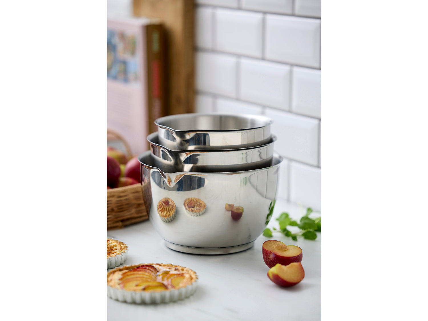 Set de bols 3 pces MARGRETHE en acier Acier Rosti - Mathon - 6