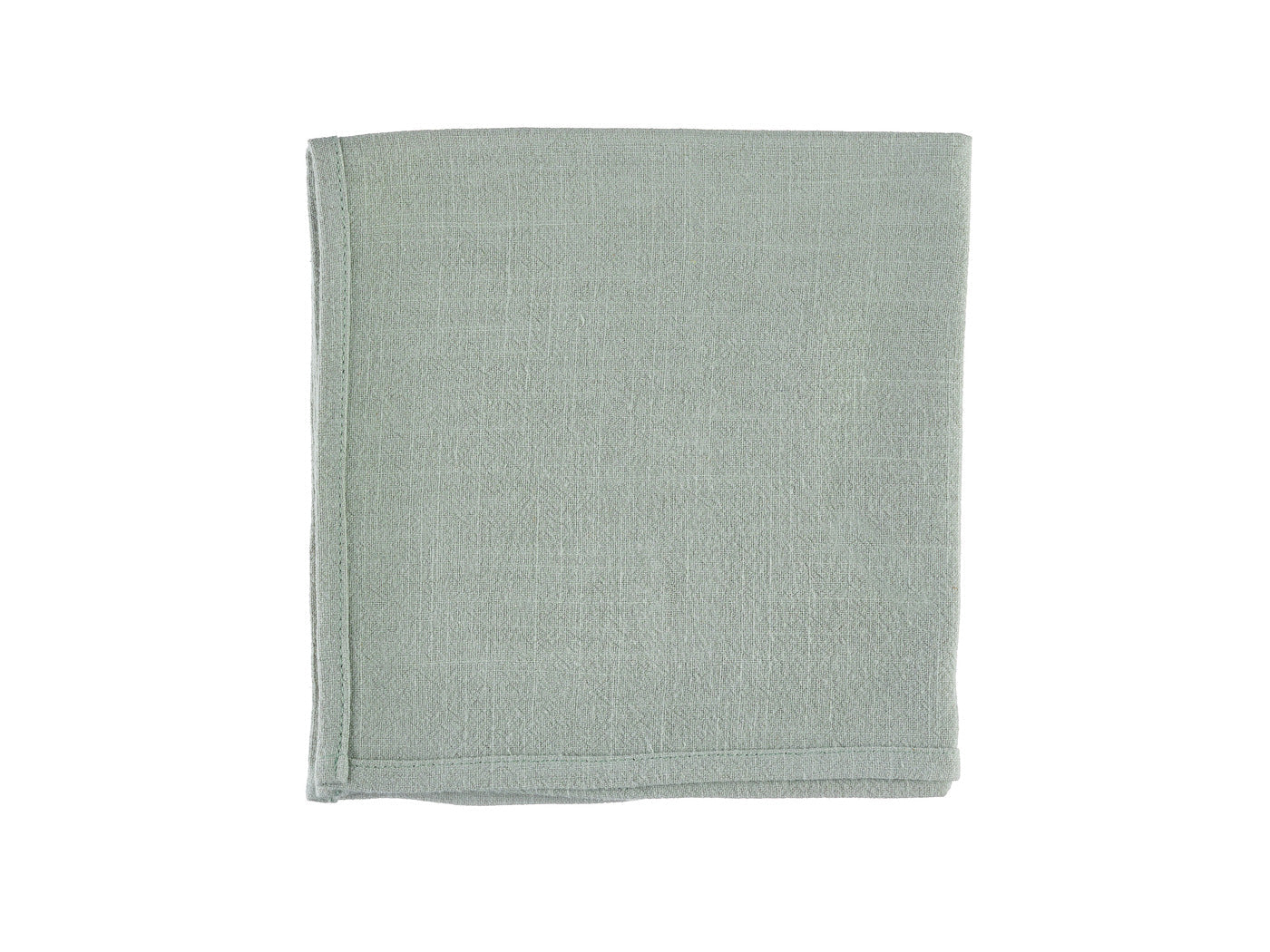 Serviette de table - 6 pièces - Lin et coton vert pâle Björn - Mathon - 3
