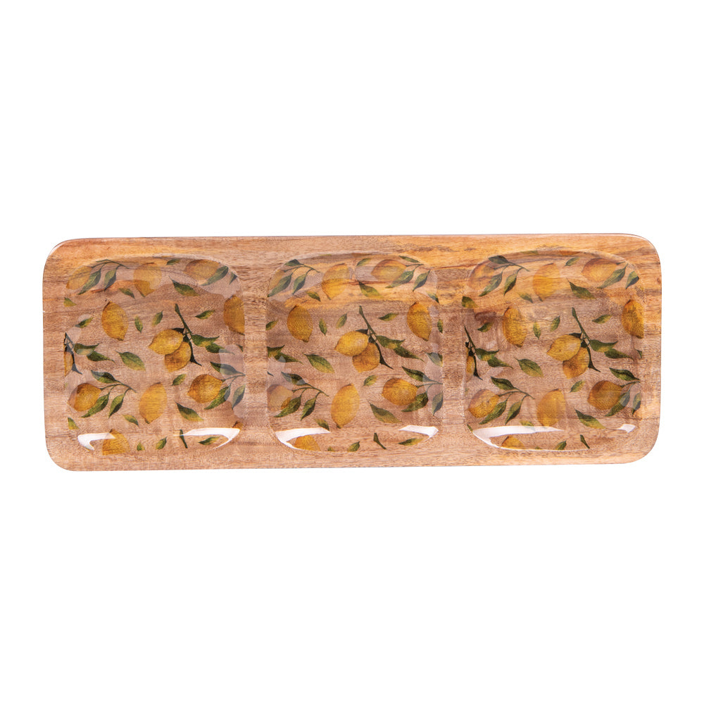 Plat apéritif Sorrento 40x15 cm Table passion - Mathon - 1