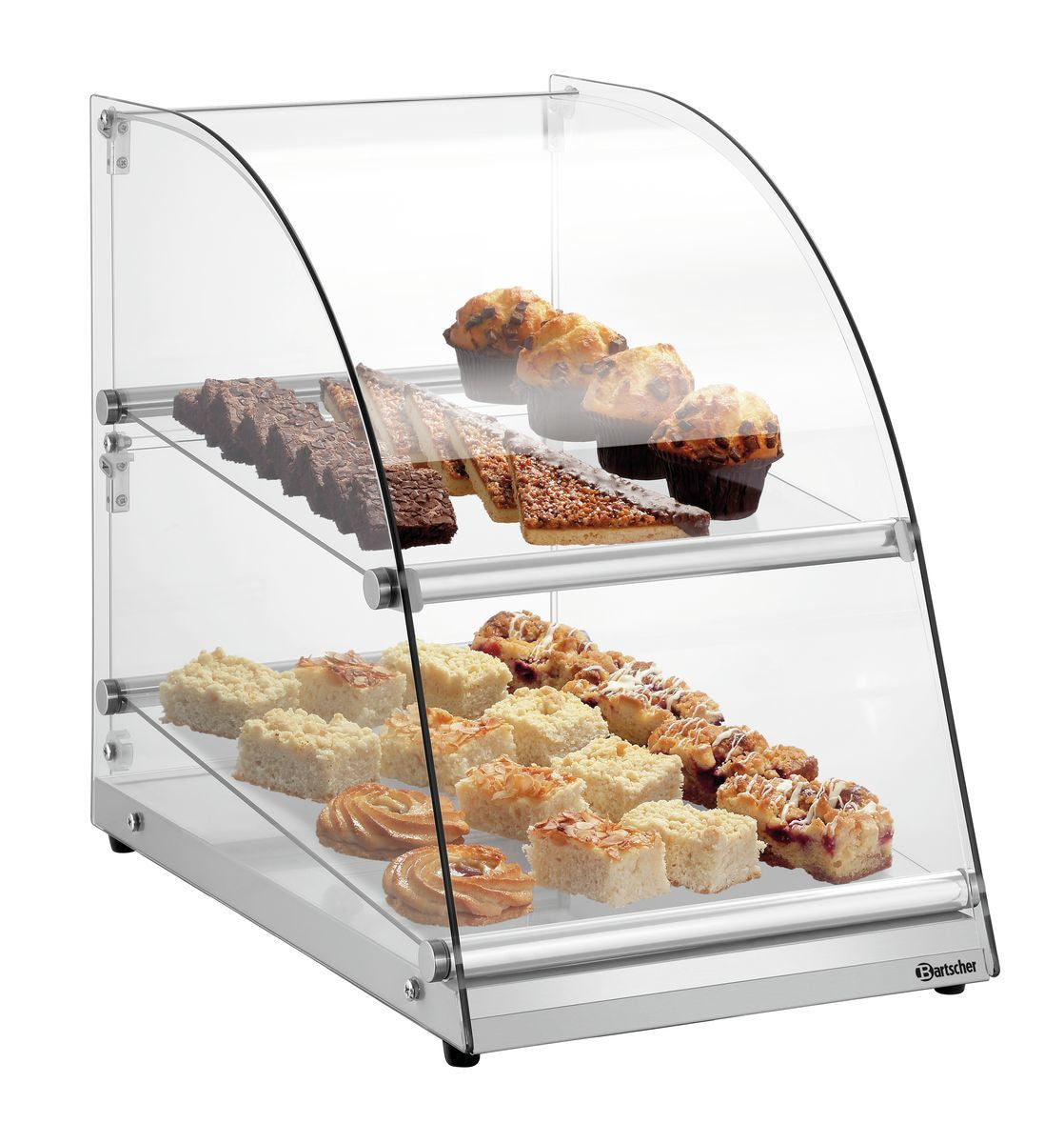 Vitrine Buffet 2 Niveaux - 70 Litres - Bartscher - Mathon - 5