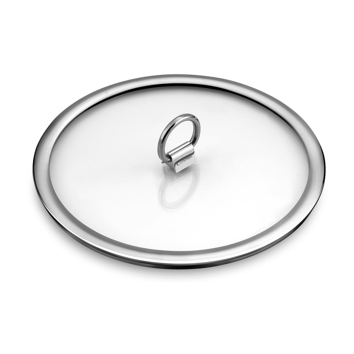 Ycône - Couvercle 24cm verre et poignée rabattable Cuisinox - Mathon - 1