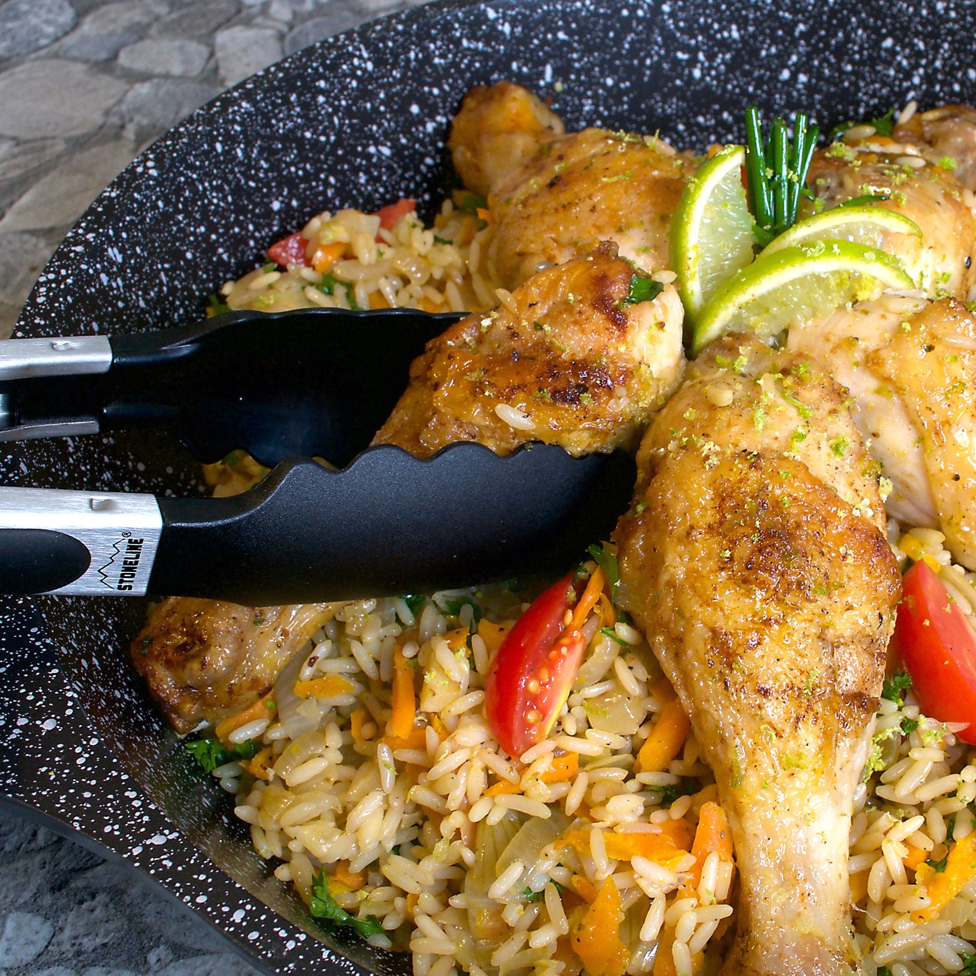 Pince de cuisine 27 cm Stoneline - Mathon - 4