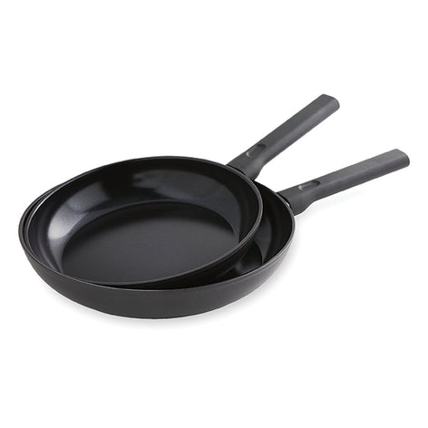 Lot de 2 poêles antiadhérentes Céramique Plus 24 et 28 cm  Mathon - Mathon - 2