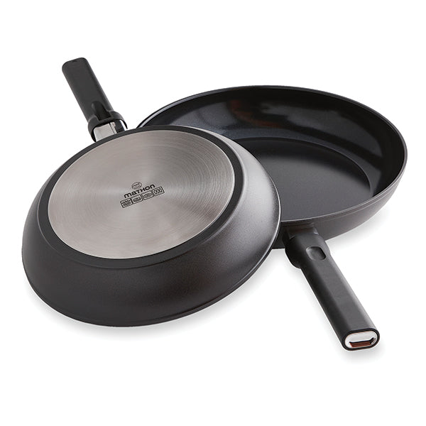 Lot de 2 poêles antiadhérentes Céramique Plus 24 et 28 cm  Mathon - Mathon - 3