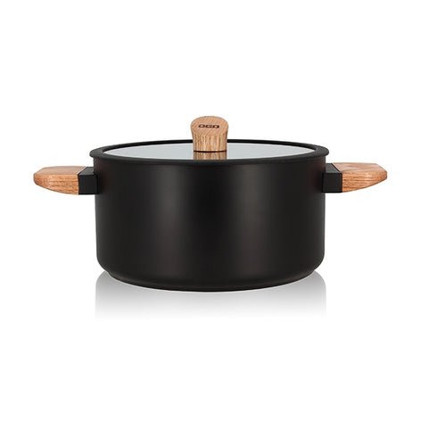 Faitout Ector induction aluminium revêtu 24 cm Ogo - Mathon - 1