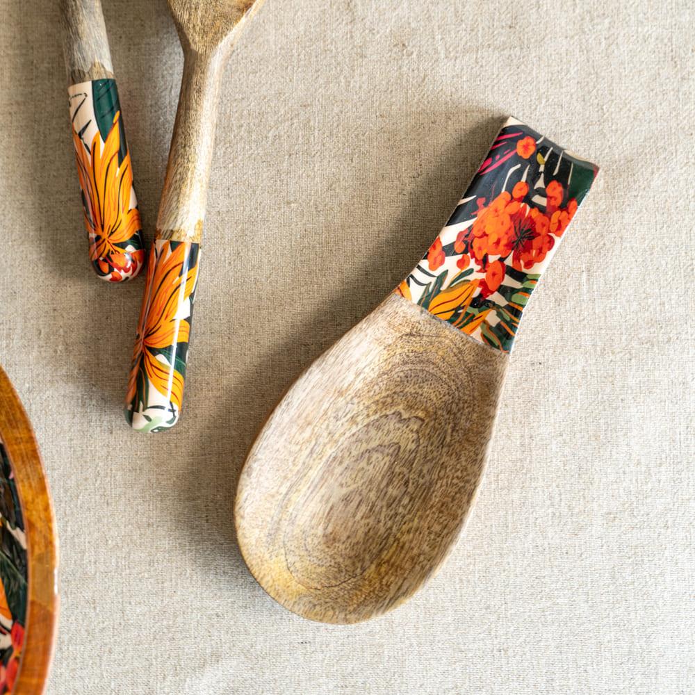 Repose cuillère Taiana 25x12 cm Table passion - Mathon - 2