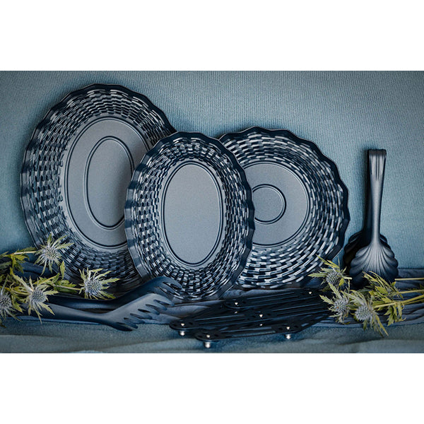 Pince à pain Vintage 21 cm bleu nuit Roger Orfèvre - Mathon - 4