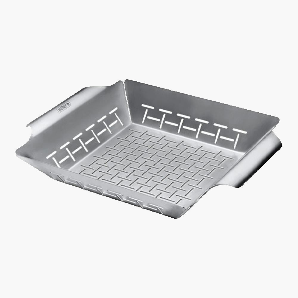 Panier à Legumes Inox Carré Weber Style Weber - Mathon