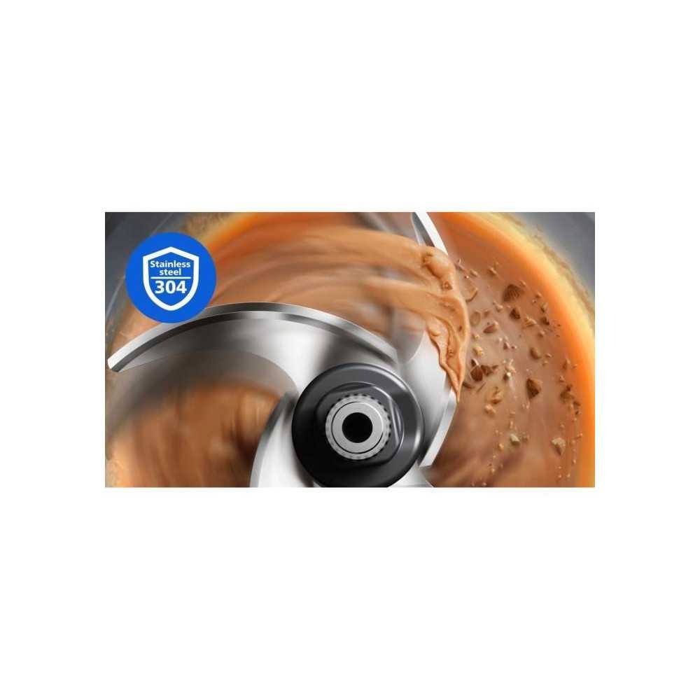 Hachoir électrique -   Série 3000 - Hr1502/00 - 500 W - Noir Philips - Mathon - 3