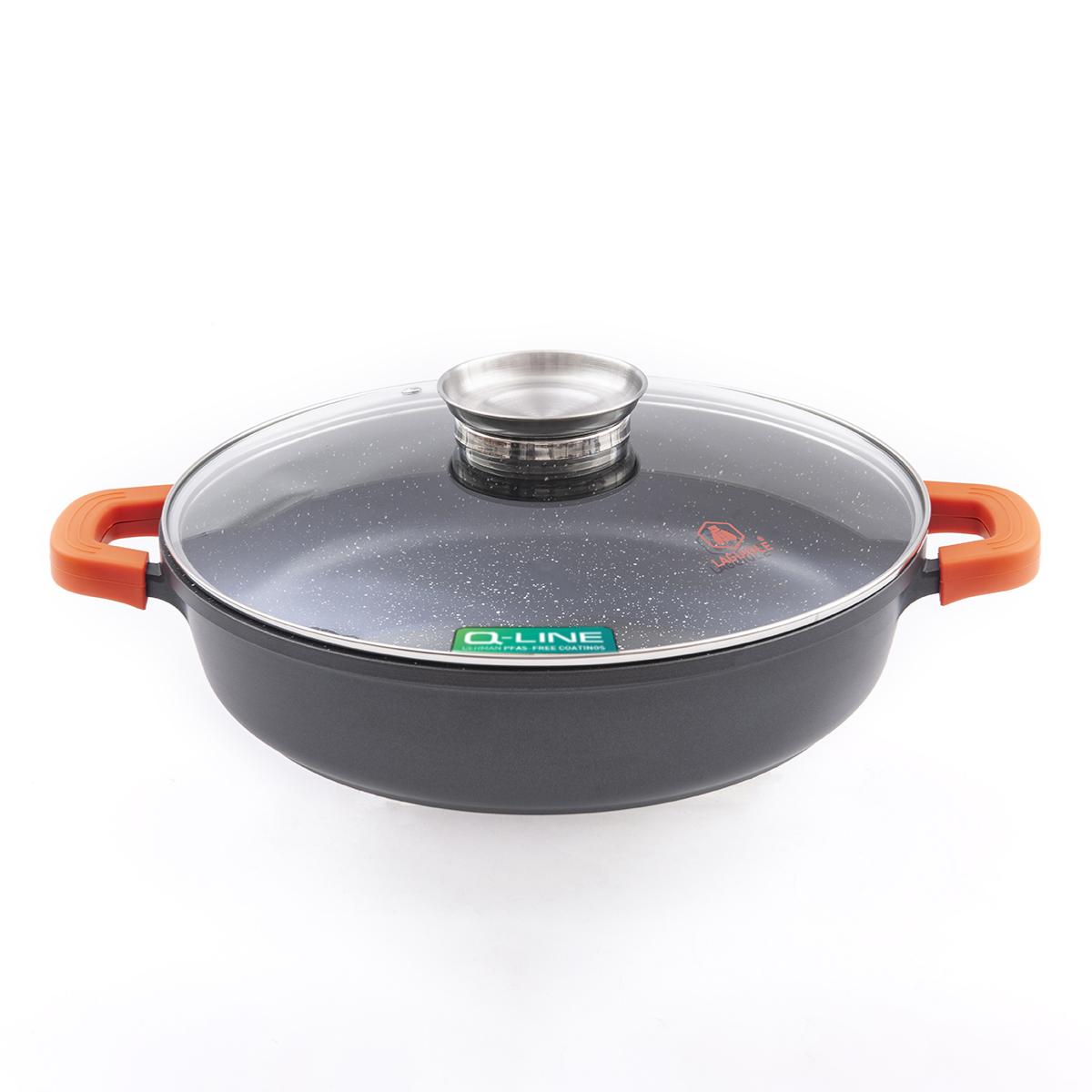 Sautoir noir 32cm revêtement céramique - "RobuCook" Laguiole Cuisson - Mathon - 1