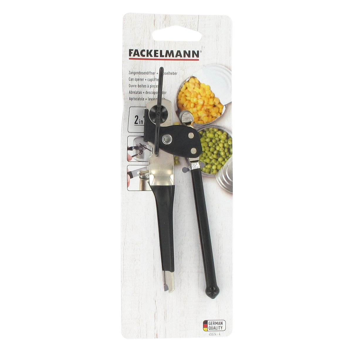 Ouvre boîte à pinces 2 en 1 Fackelmann - Mathon - 4