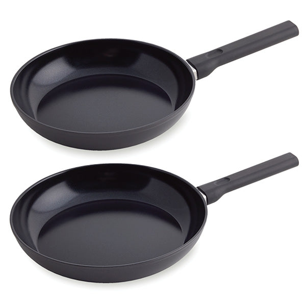 Lot de 2 poêles antiadhérentes Céramique Plus 24 et 28 cm  Mathon - Mathon - 1