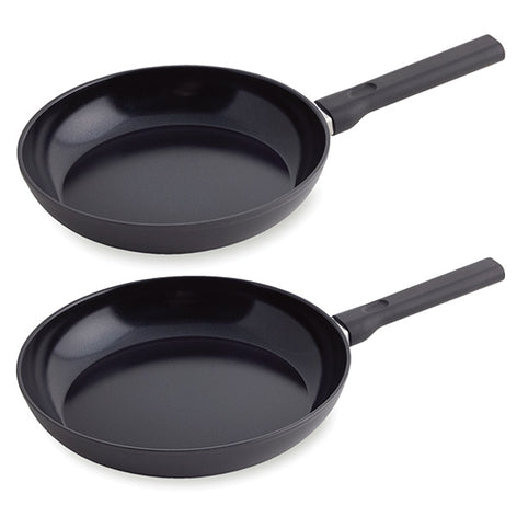 Lot de 2 poêles antiadhérentes Céramique Plus 24 et 28 cm  Mathon - Mathon - 1