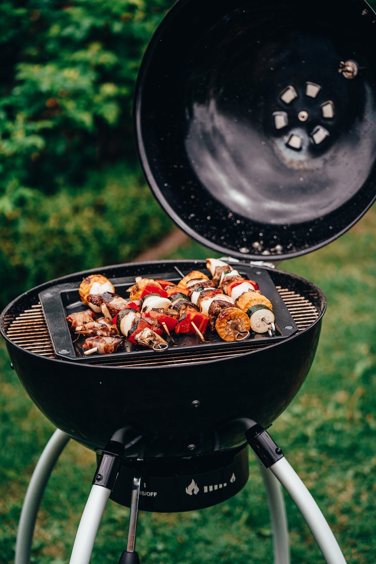 Ensemble de 2 Plaques ondulée et perforée pour four et barbecue en tôle 38 x 33 cm  Barbecue FM Professional - Mathon - 6