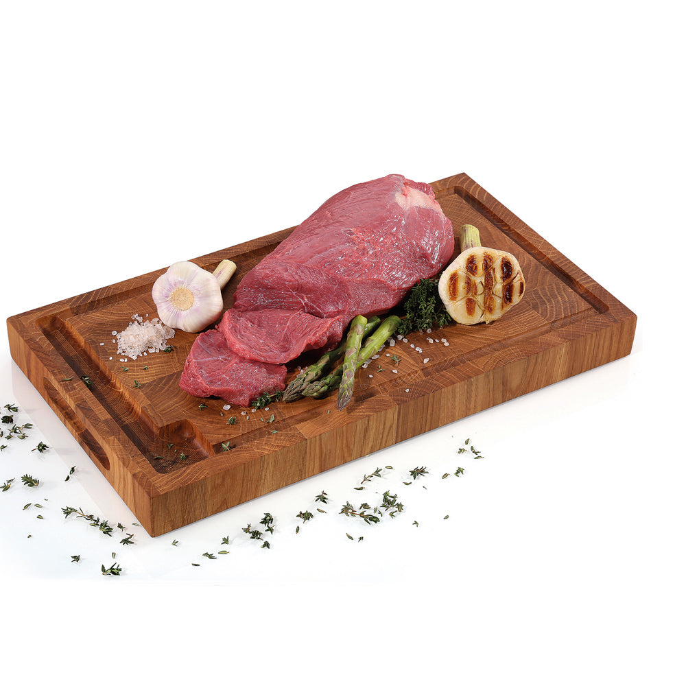 Bloc de boucher 45 x 25 x 4 cm en chêne Zassenhaus - Mathon - 2