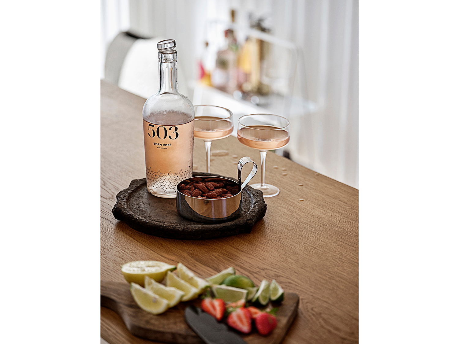 Set de 2 coupes ROCKS en cristal sans plomb Transparent Zone Denmark - Mathon - 8