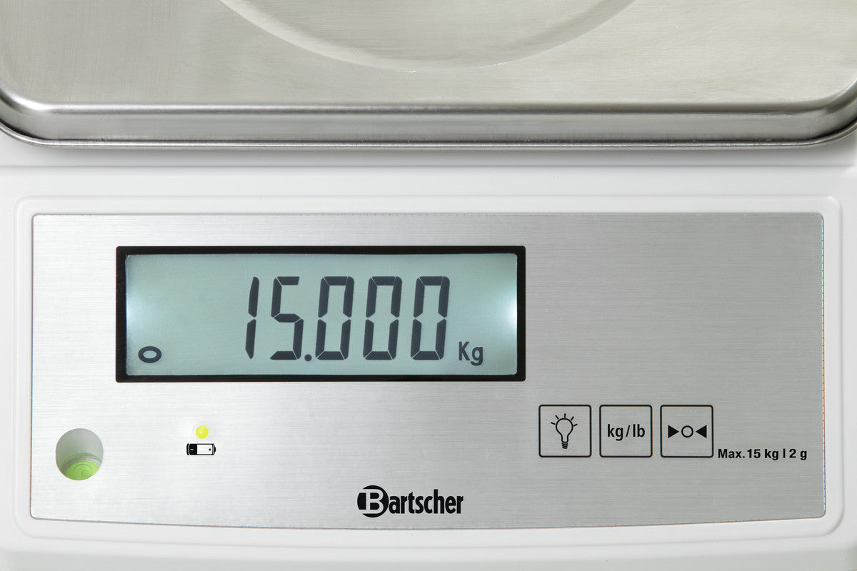 Balance de cuisine électronique 15kg à 2g - Bartscher - Mathon - 3