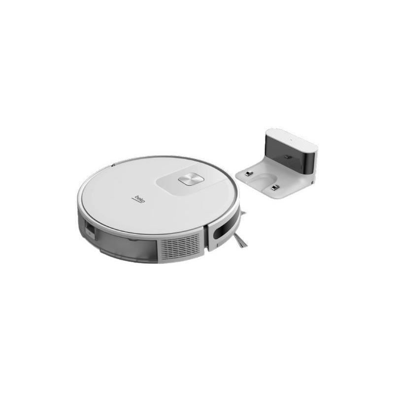 Beko Vrr60314vw - Aspirateur Robot Laveur 2 En 1 Connecté - Autonomie 150 Minutes - 2000 Pa - Blanc Beko - Mathon - 1