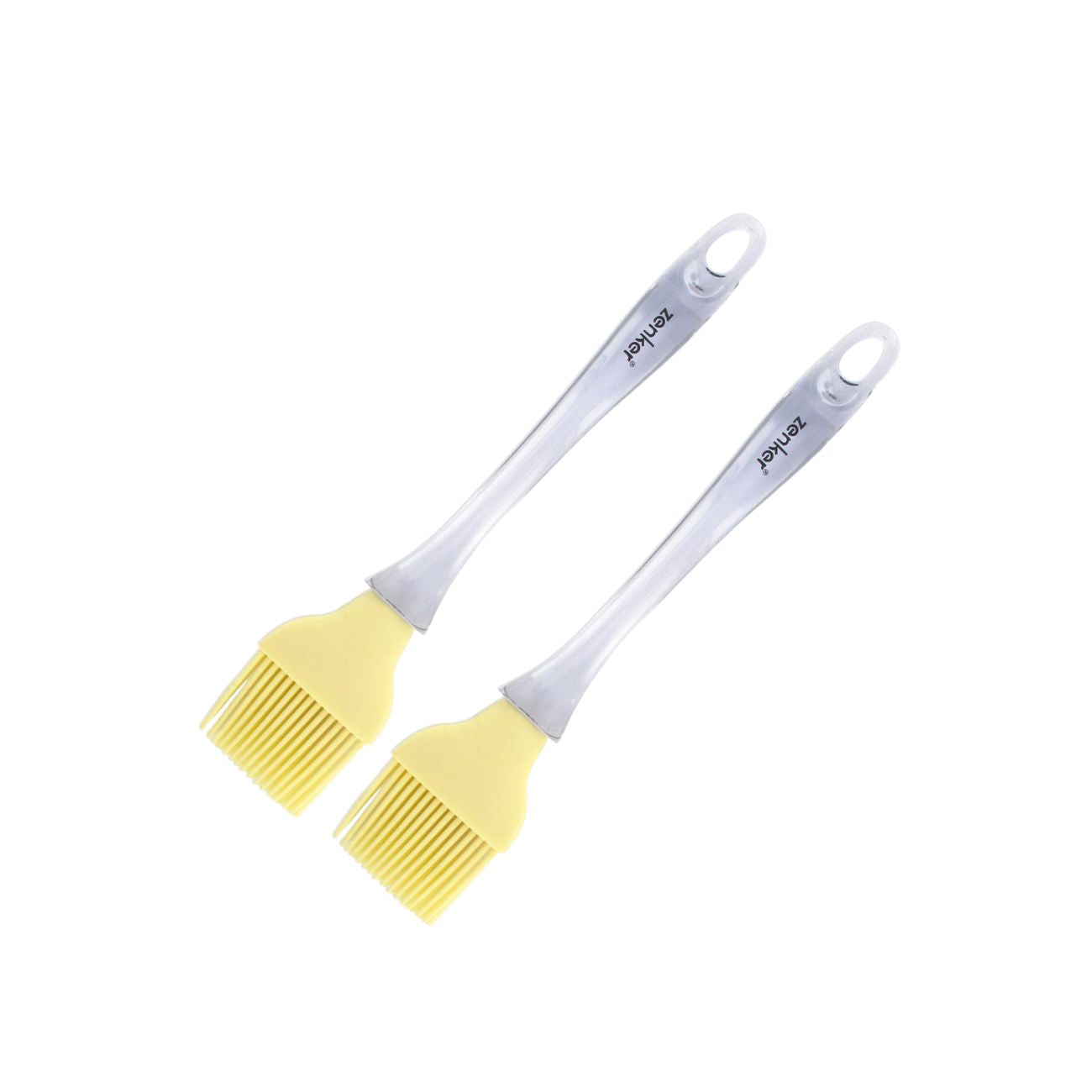 Ensemble de 2 Pinceaux de cuisine et de pâtisserie 24 cm en poils silicone Zenker Smart Pastry Zenker - Mathon - 1