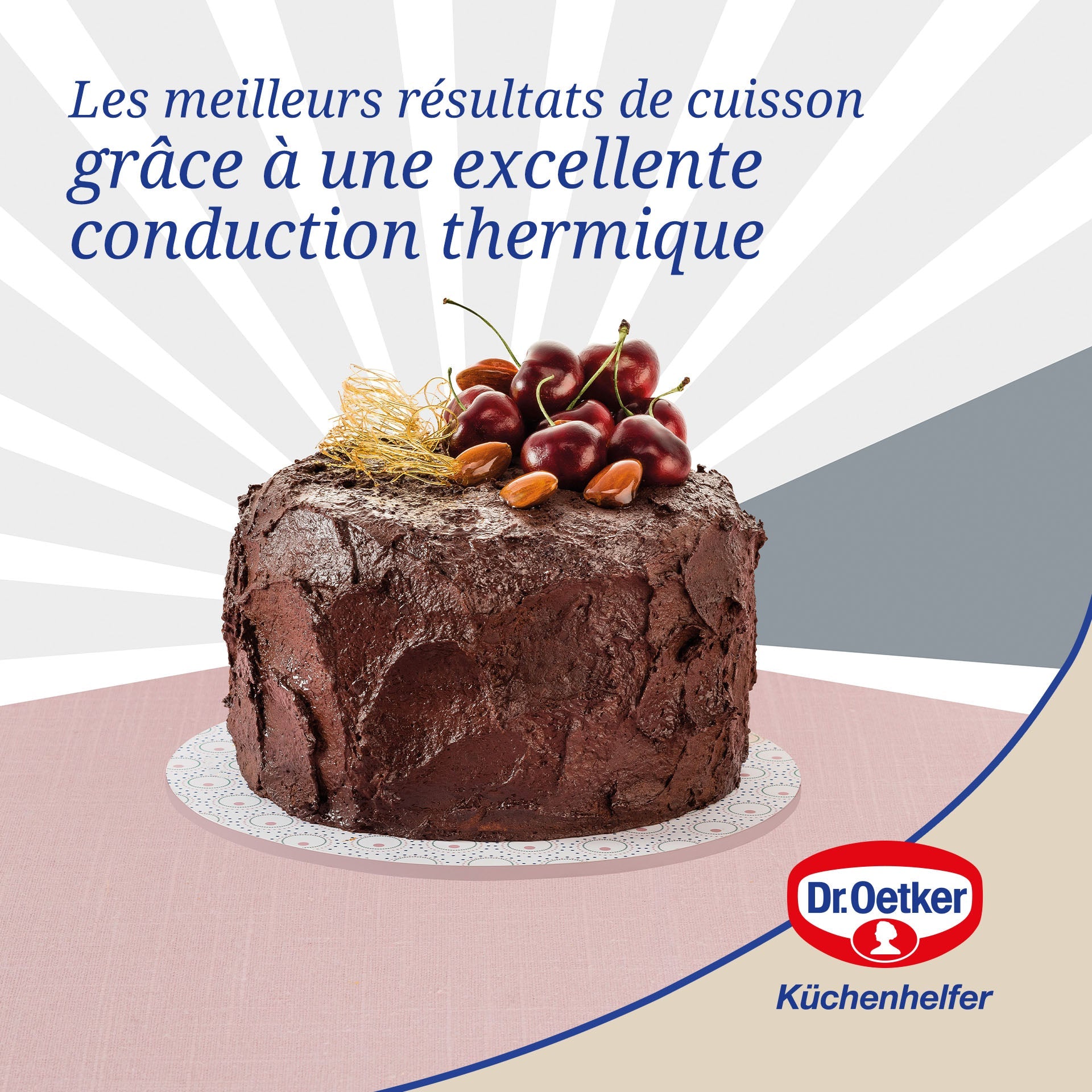 Moule à manqué à charnière 18 cm  Rétro Dr. Oetker - Mathon - 5