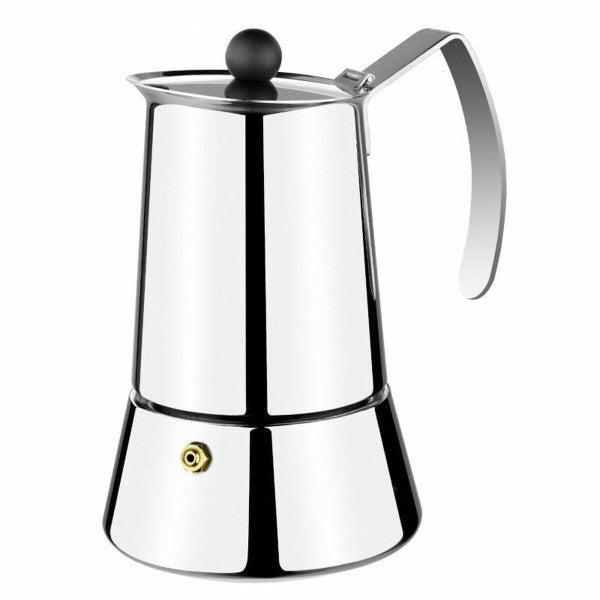 Cafetière Italienne Monix M630004 Acier Argent 4 Tasses Monix - Mathon - 1