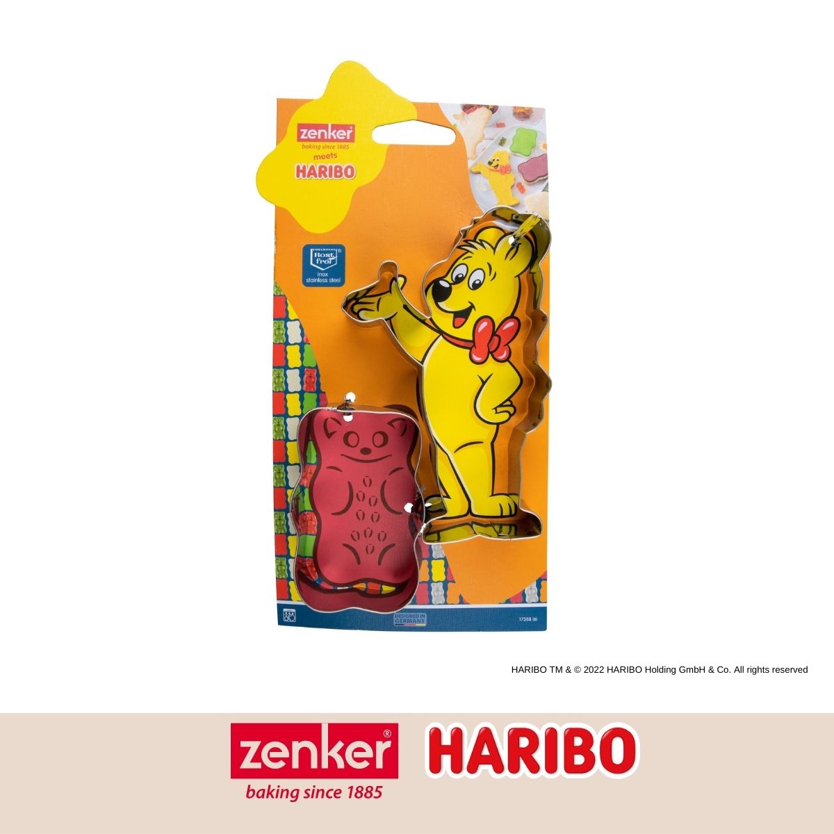 Lot de 2 emporte-pièces nounours Zenker par Haribo Zenker - Mathon - 8