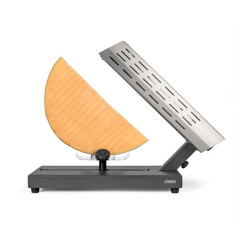 Appareil A Raclette Traditionnel - Livoo - Doc314 - 600w - 6 A 8 Personnes - Porte Fromage Amovible, Coulissant, 360° - 2 Spatu Livoo - Mathon - 1