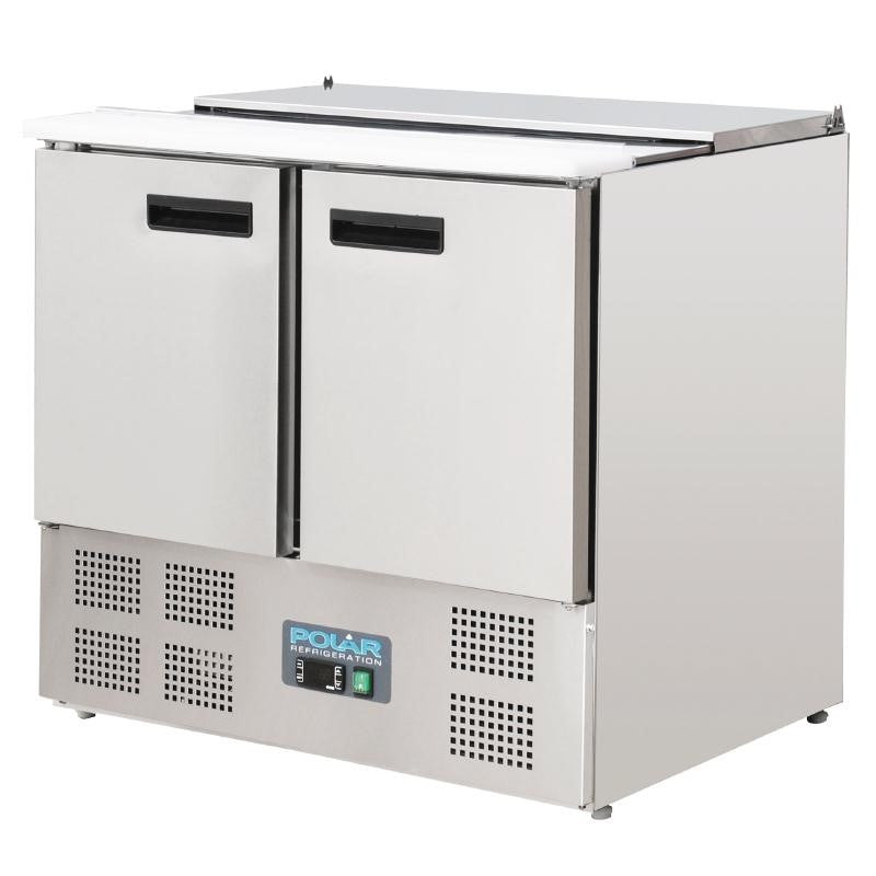 Saladette Réfrigérée Compacte  -240 L 2 Portes - Polar - Mathon - 3