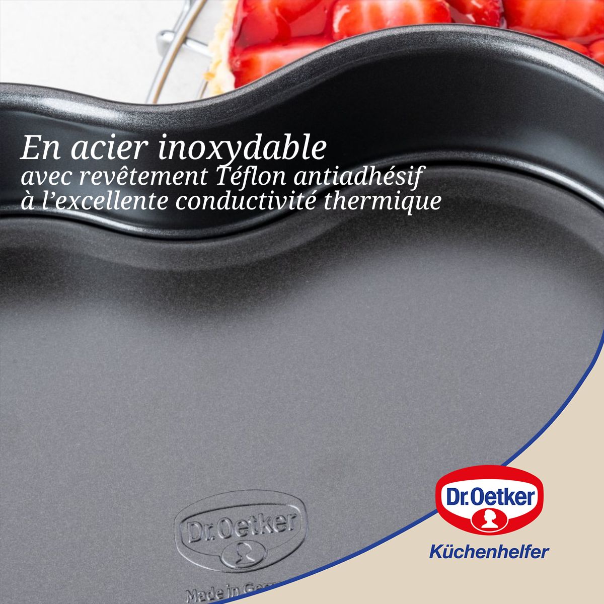 Moule à gâteau cœur 24 cm Dr Oetker Tradition Dr. Oetker - Mathon - 4