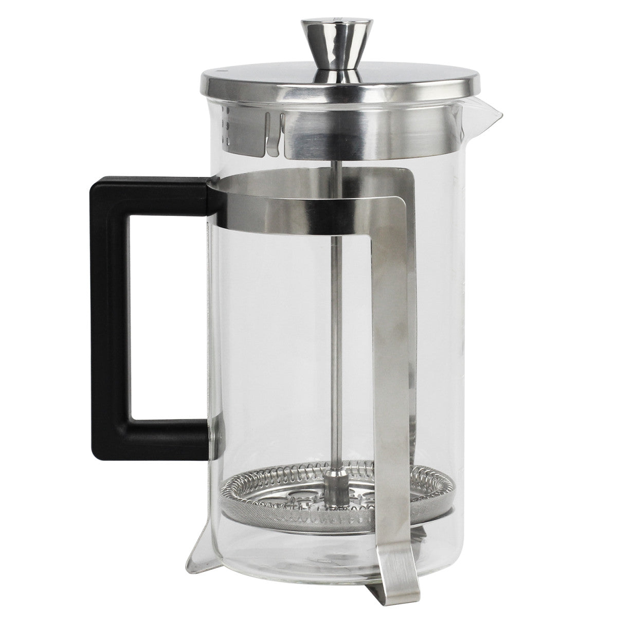 Cafetière à piston simple paroi Arabica - Verre transparent Cristel - Mathon - 1