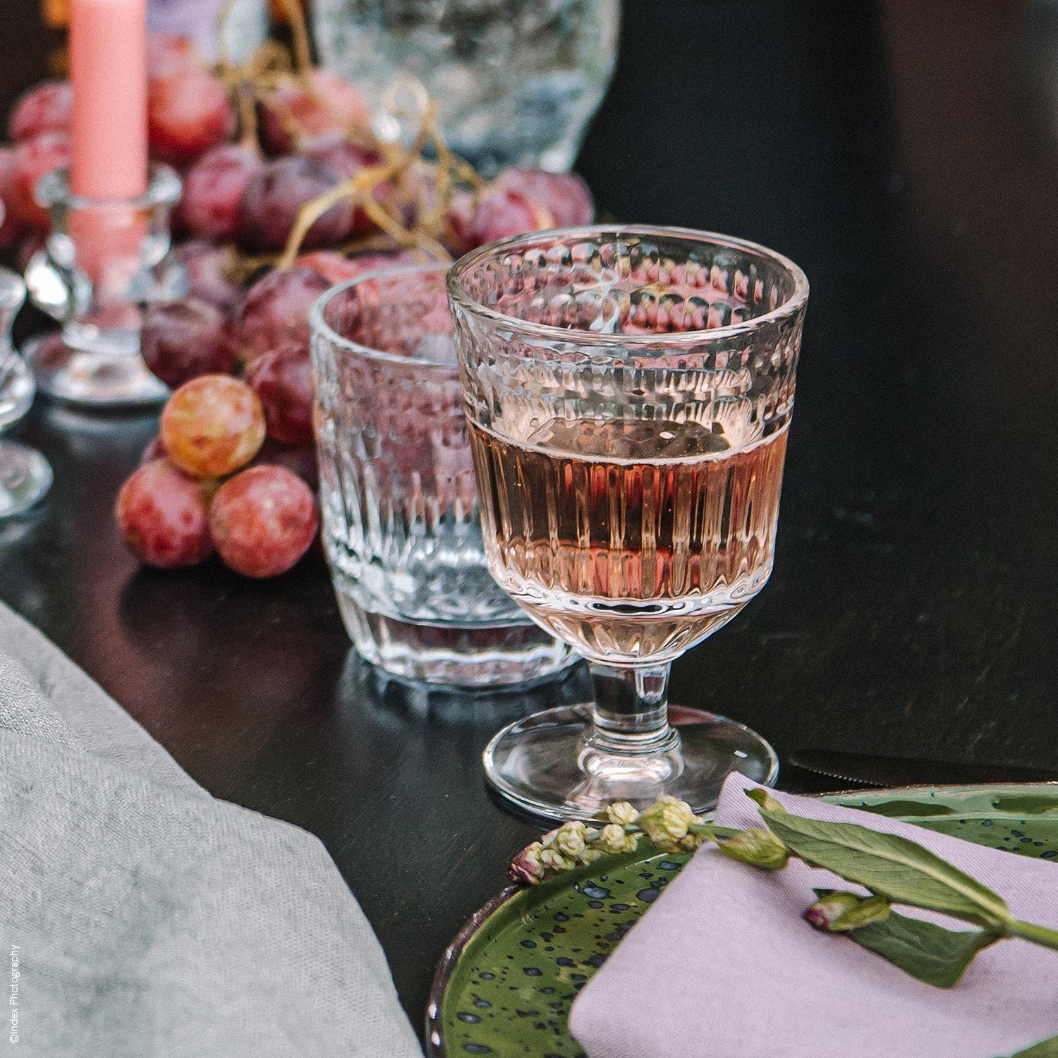 Lot de 6 verres à pied La Rochère - Mathon - 2