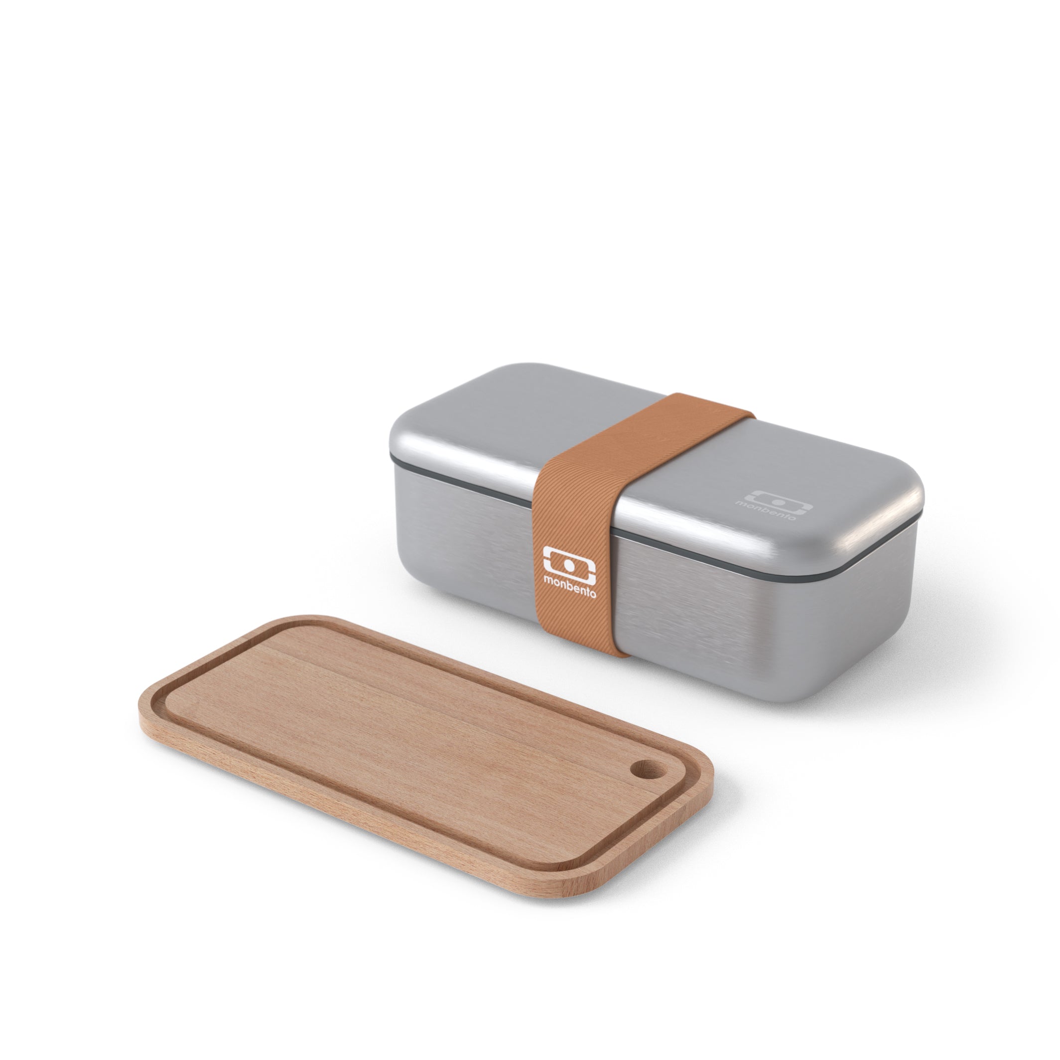 Set lunch box en métal 700ml Canyon + Planche à découper Monbento - Mathon - 1