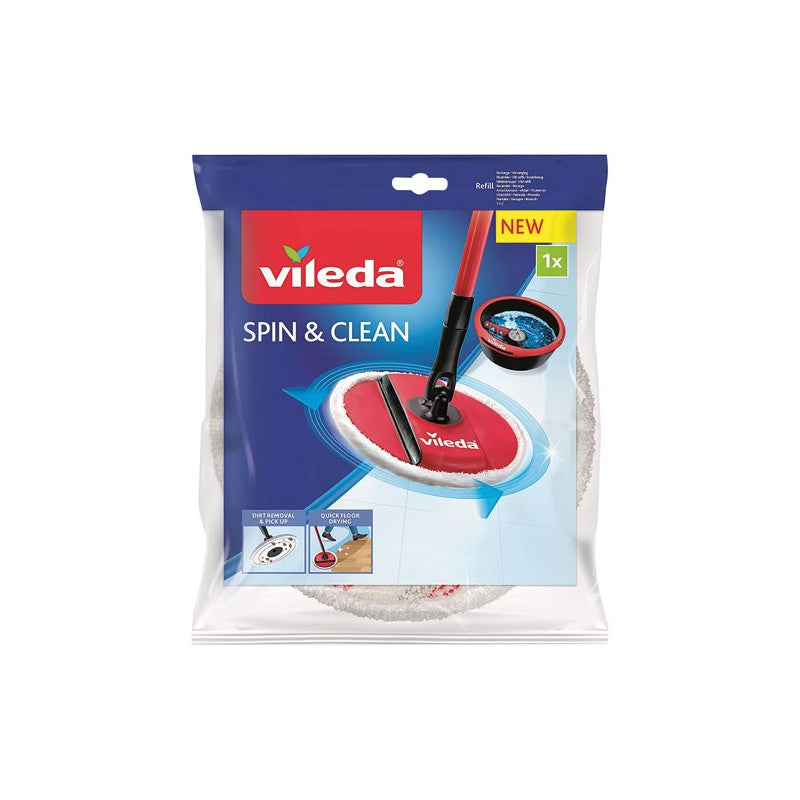 Vileda Recharge Lave Sol Spin Et Clean Vileda - 161822 VILEDA - Mathon - 1