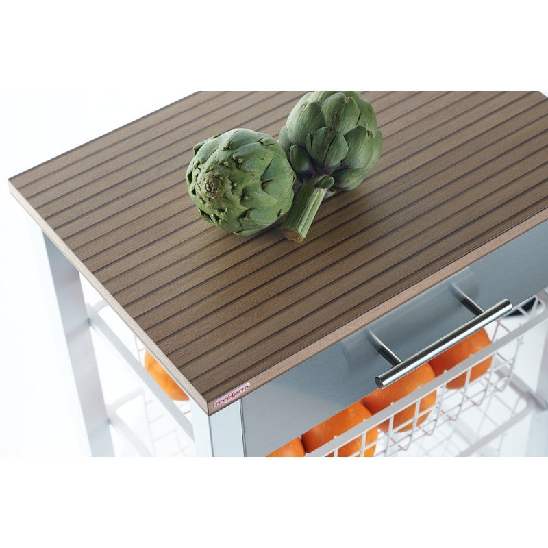 Chariot de cuisine onda effet latté Don Hierro - Mathon - 5