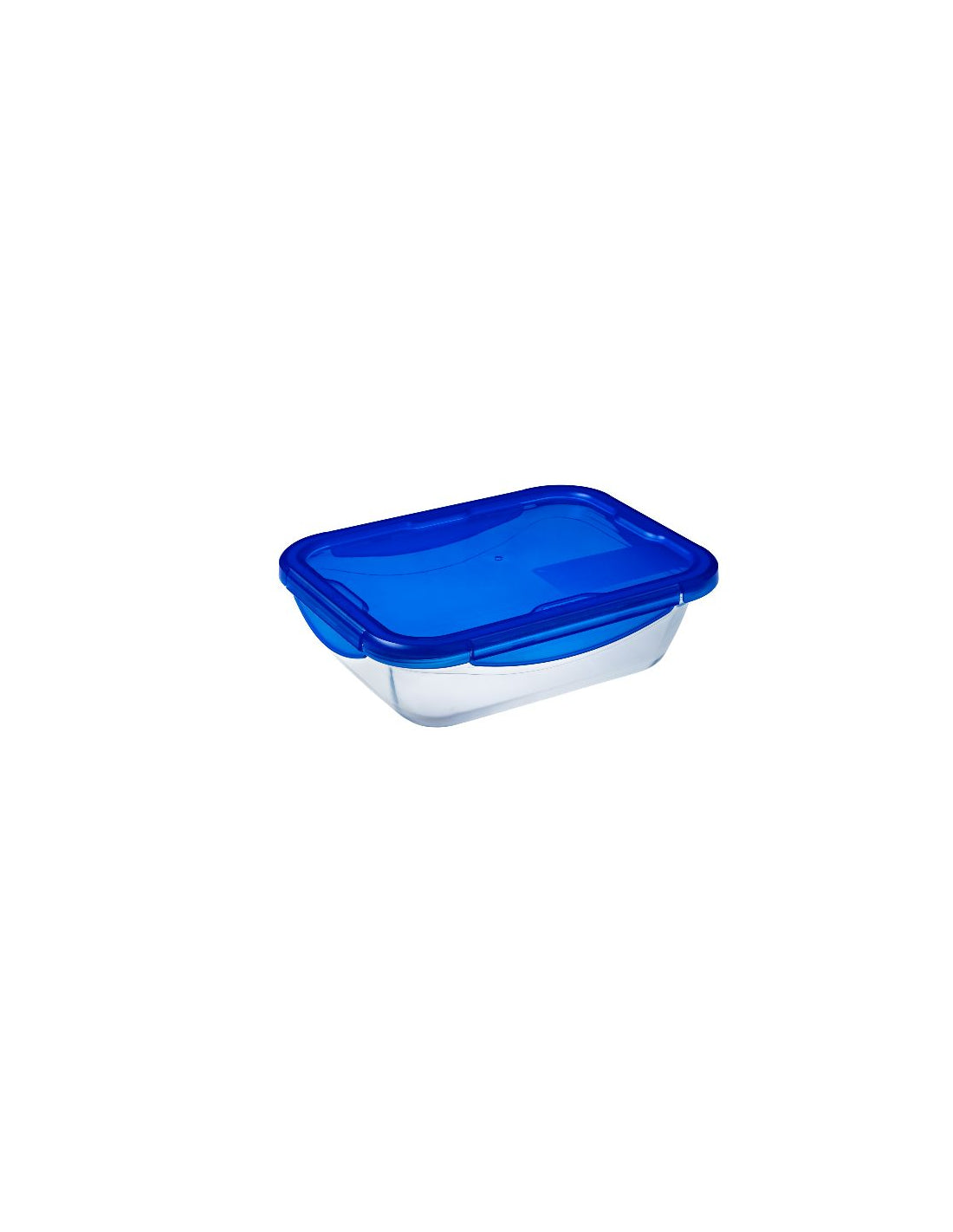 Boîte rectangle en verre avec couvercle Cook & Go 20 x 15 cm Pyrex - Mathon