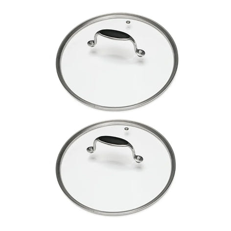 Lot de 2 couvercles en verre Excell