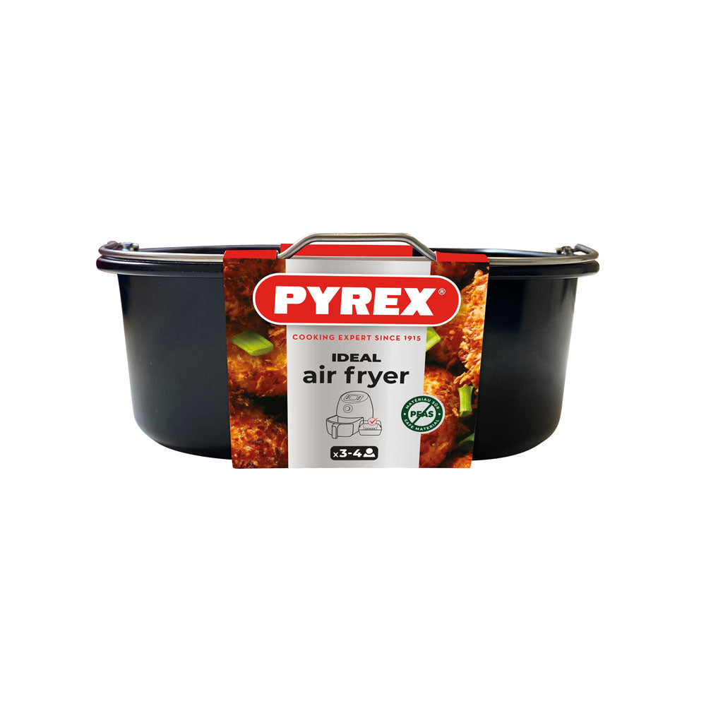 Panier en métal carré pour airfryer Pyrex - Mathon - 2
