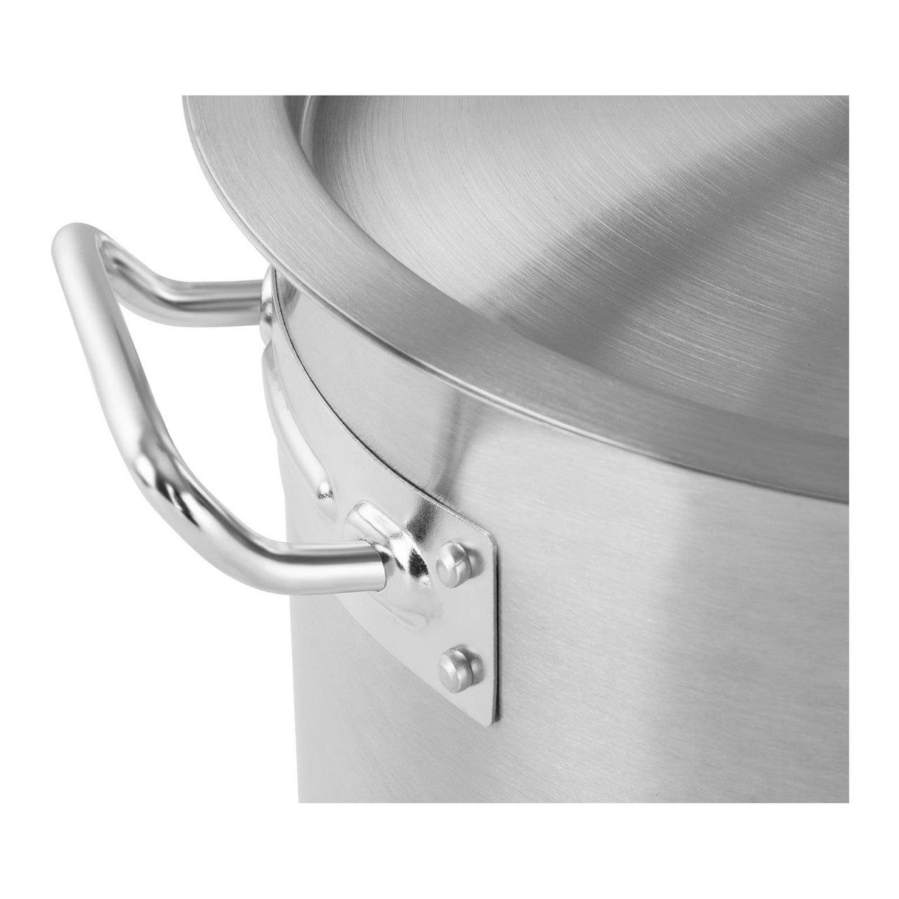 Casserole acier inoxydable à induction 12 litres 14_0000832 - Mathon - 2