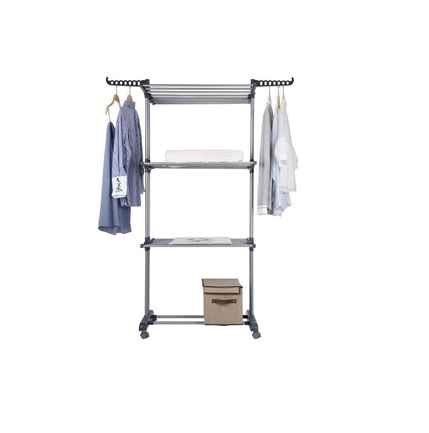 Séchoir à Linge sur 3 Couches pliable intérieur Vendos85 - Mathon