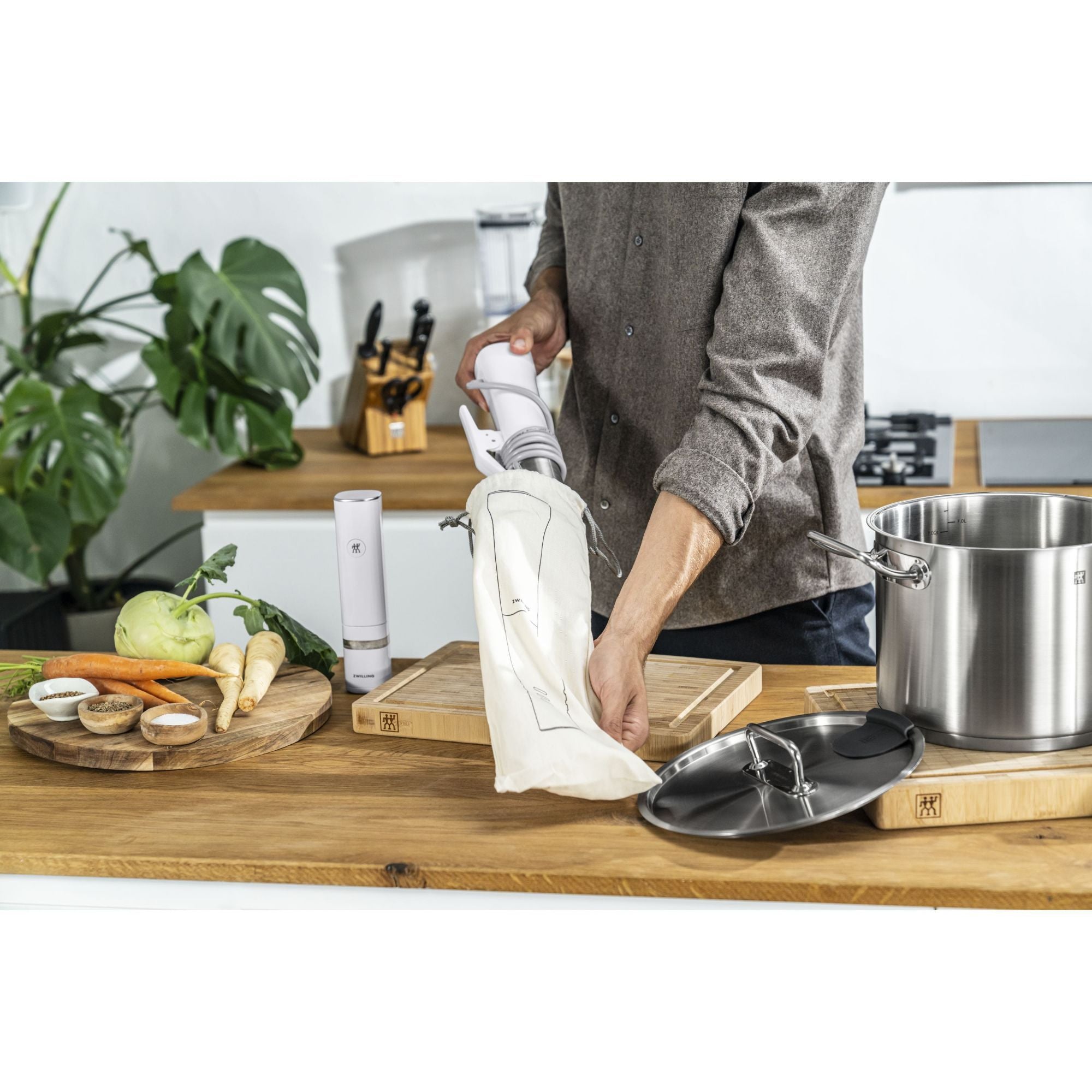 Thermoplongeur cuisson sous vide Enfinigy Argent Zwilling - Mathon - 6