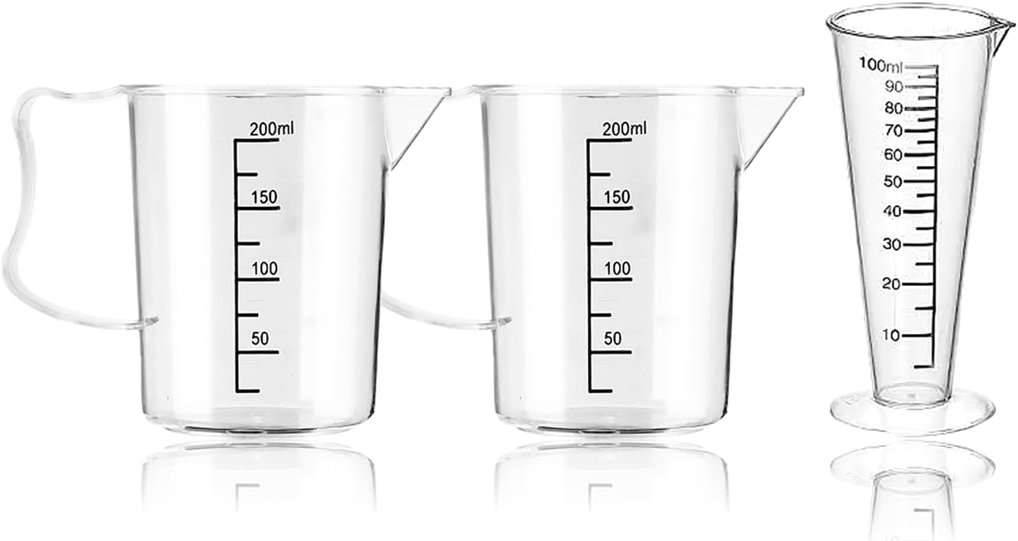 Verre Doseur Cuisine 200 ml avec Poignée Ergonomique Vendos85 - Mathon