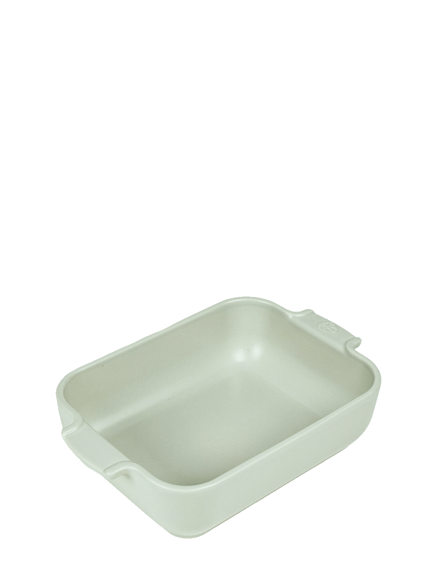 Appolia Plat Four Céramique Rectangle Vert Sauge 25 cm - 10in Peugeot - Mathon - 1